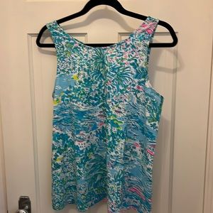 Lilly Pulitzer Tank Top with Crisscross detail in back
